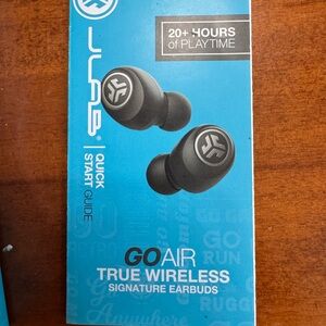 JLab GO Air Wireless Earbuds in Blue